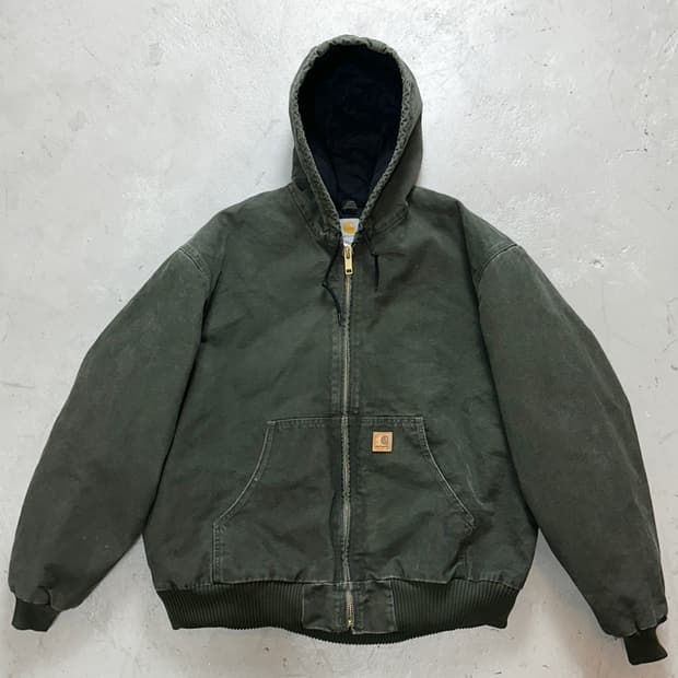 OG 칼하트 J130 액티브 자켓 칼하트 MOS 모스그린