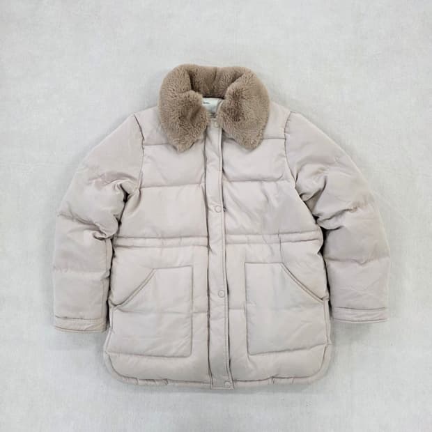 [85] 로엠 덕다운 카라 숏 점퍼 0210J