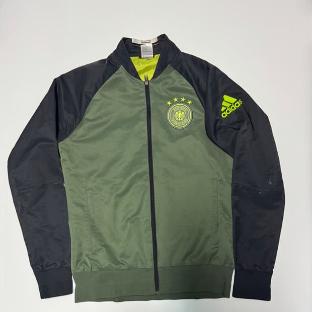 아디다스 유로 2016 독일 축구 집업 져지 자켓 L