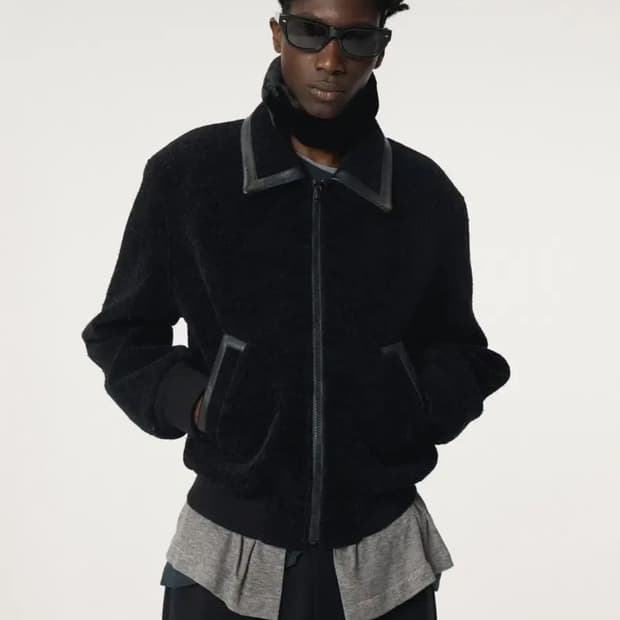 렉토 25fw 콘트라스트 자켓 L