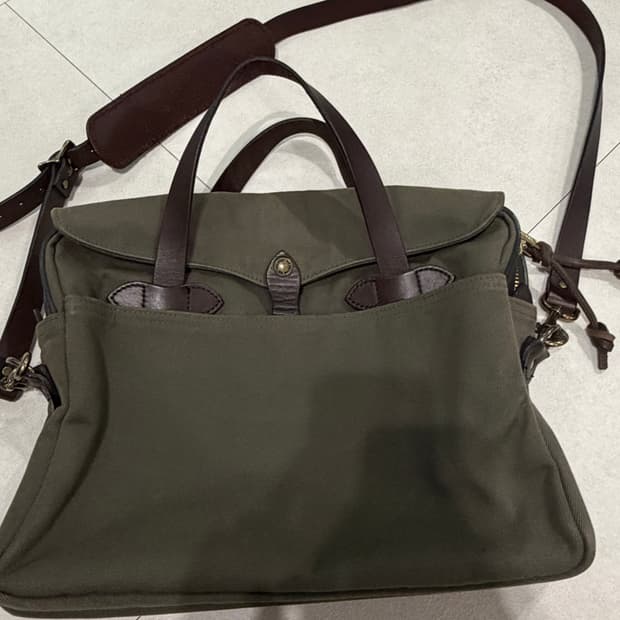 필슨 브리프케이스 256 오터그린