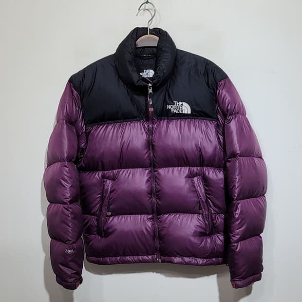 (95) 노스페이스 눕시패딩 점퍼 투톤 거위털 구스다운 700 자켓 