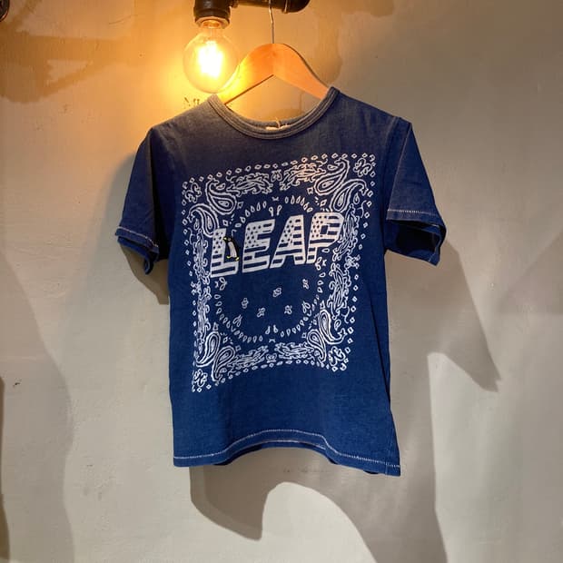 Leap 90‘s 싱글스티치 데님 느낌 반팔