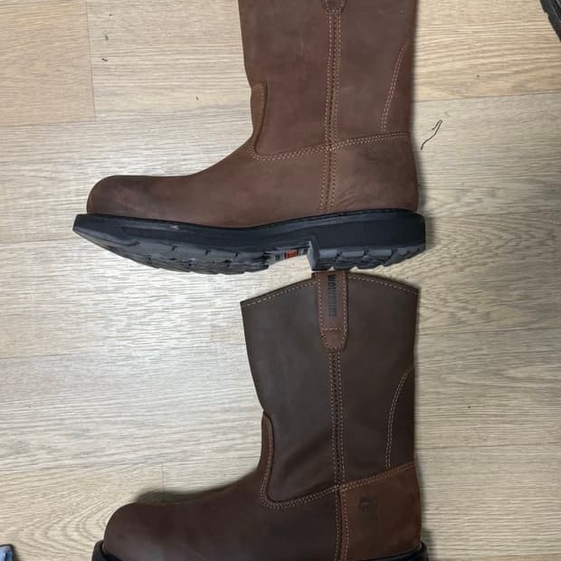 울버린 웰링턴 스틸토 워크부츠 9EW 270사이즈