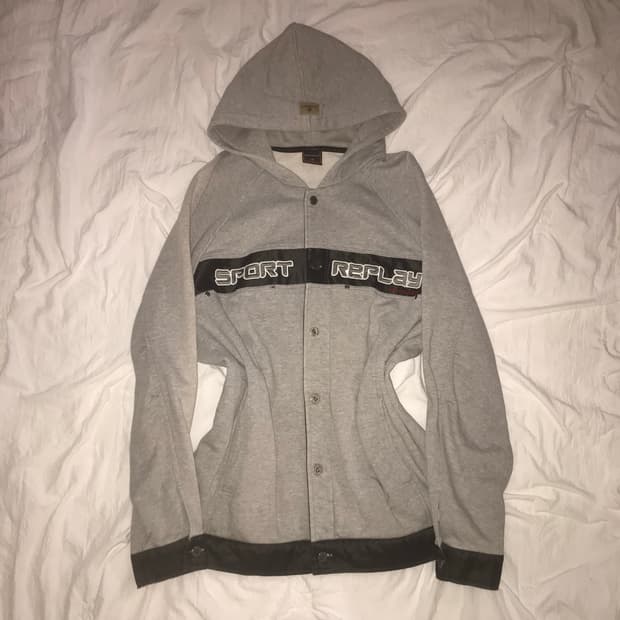 90s Sport replay 후드 자켓