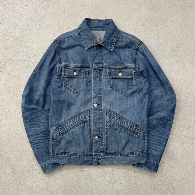 폴로랄프로렌 00s 데님 트러커 자켓