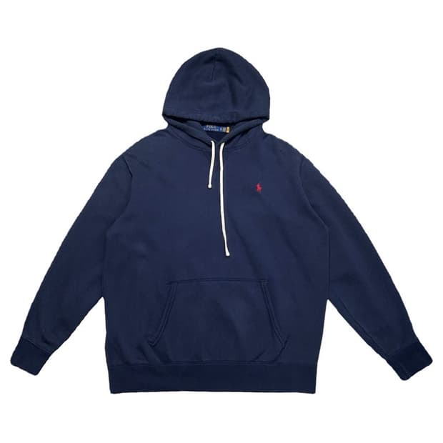 POLO RALPH LAUREN 포니 로고후드티 네이비 XL