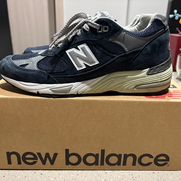 뉴발란스 991 메이드 인 UK 네이비 250