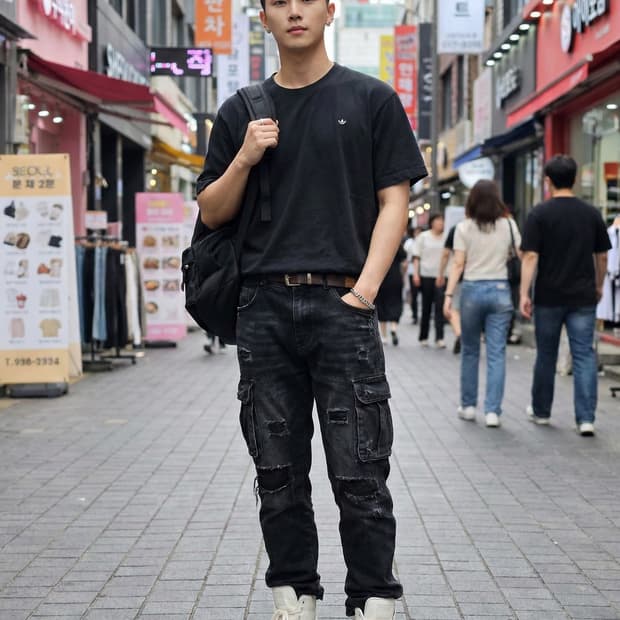 아디다스 오리지널스 프리미엄 오가닉 코튼 반팔 티셔츠