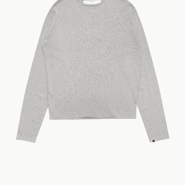 구매) 익스트림 캐시미어 아리스 그레이 니트