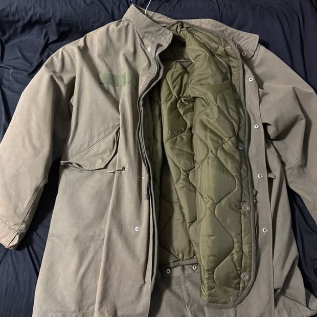 라퍼지스토어 피쉬테일야상 자켓