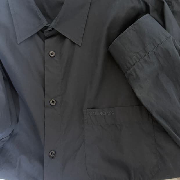 발렌시아가 남성 셔츠