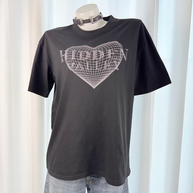 SHEIN 큐빅 반팔