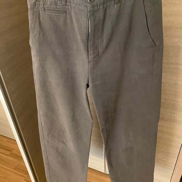 노운 스트레이트 치노팬츠 그레이 1 (32 전후)