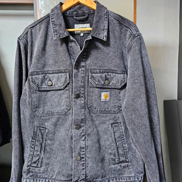 칼하트 흑청재킷 L사이즈