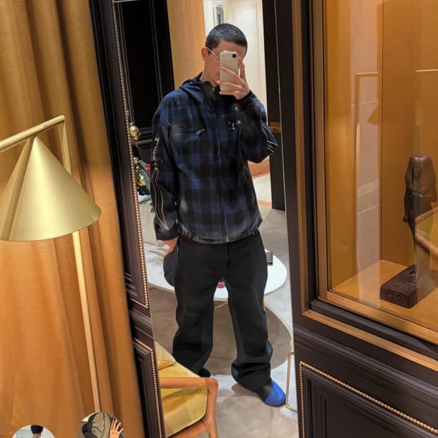 떠그클럽 플란넬 집업