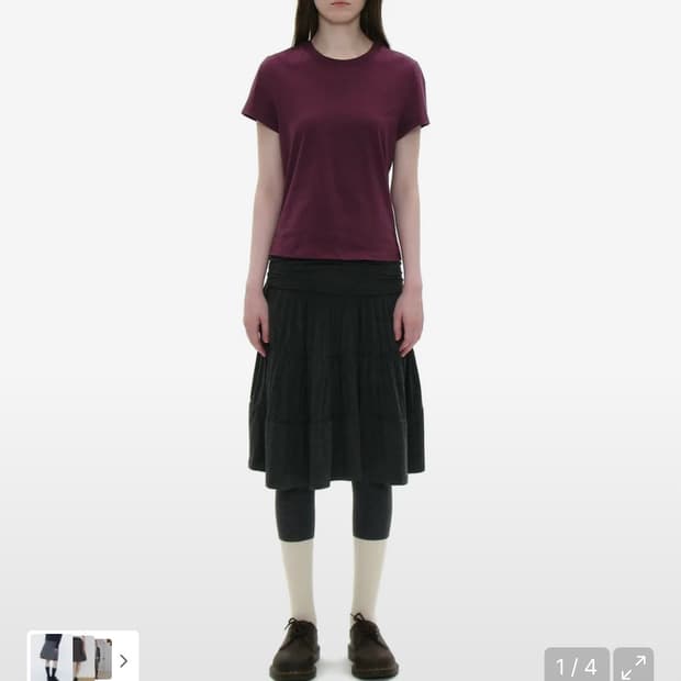 파르티멘토 미디 스커트