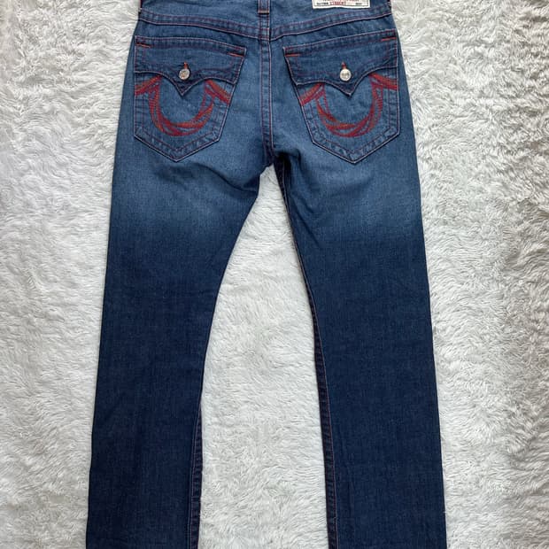 트루릴리젼 청바지 30 스트레이트핏