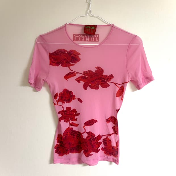 겐조 플로랄 시스루탑