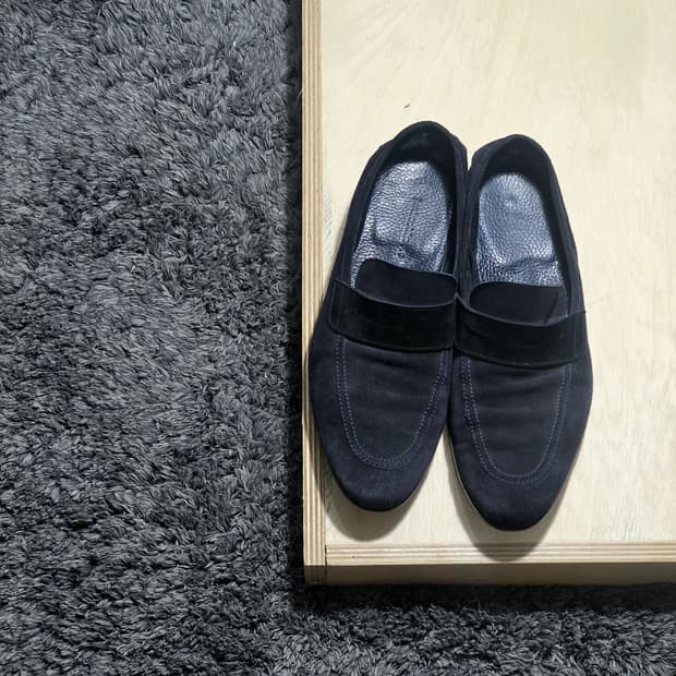Jun Hashimoto Suede loafer