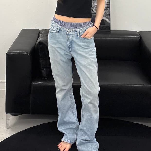 00‘s 실버탭 부츠컷