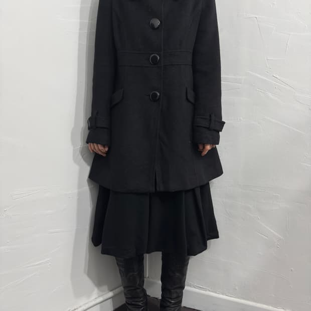 dalla luce button coat