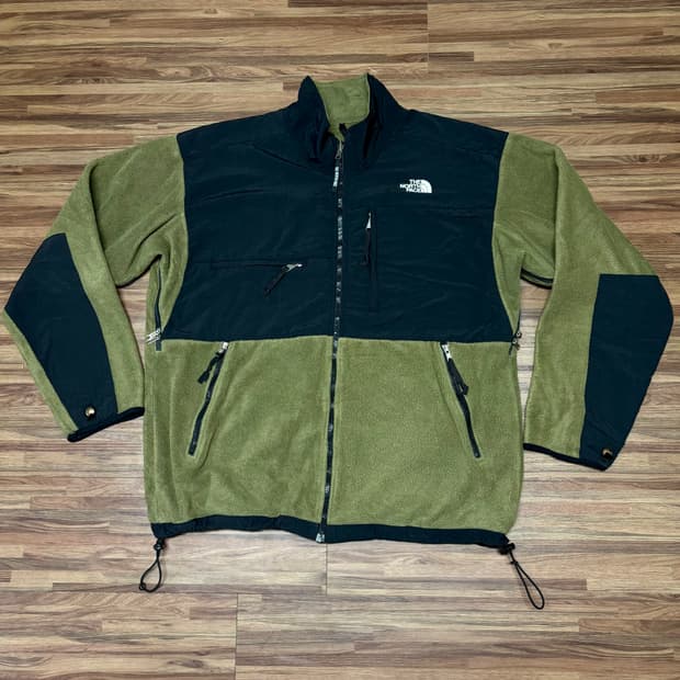 올드스쿨 노스페이스 데날리 말차 그린 폴라텍 후리스 플리스 자켓 xl