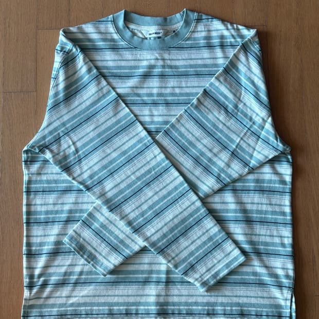 유니폼브릿지 빈티지 스트라이프 롱슬리브 M (민트)