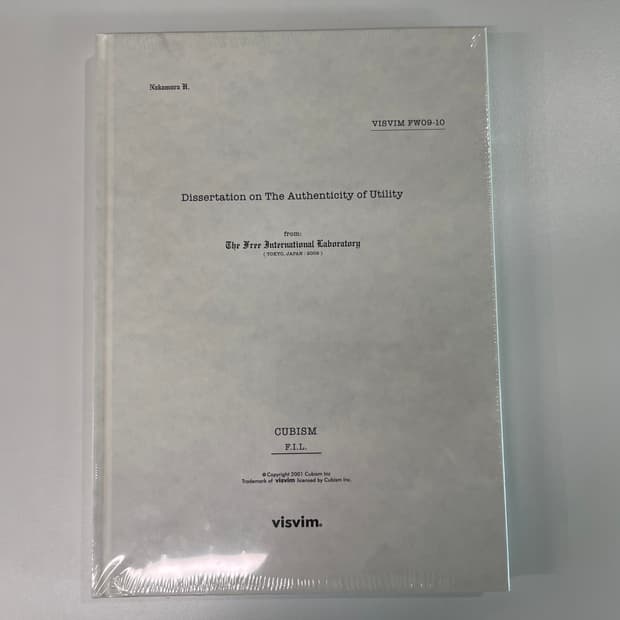 비즈빔 FW09-10 디자인 아카이브 룩북 visvim