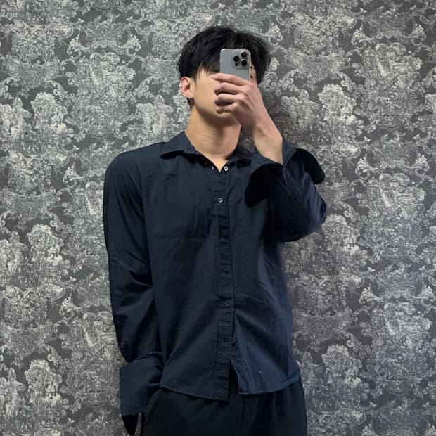 pierre cardin 피에르 가르뎅 코튼 셔츠