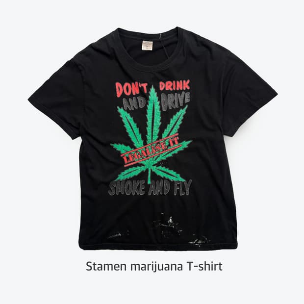 Stamen marijuana T-shirt