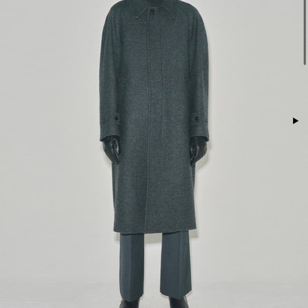 토니웩 울 발마칸 맥코트 그레이 L
