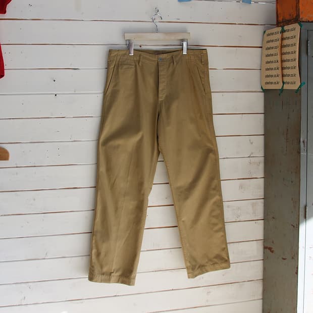 GAP KHAKIS 오피서 치노 팬츠 (남성용 37)