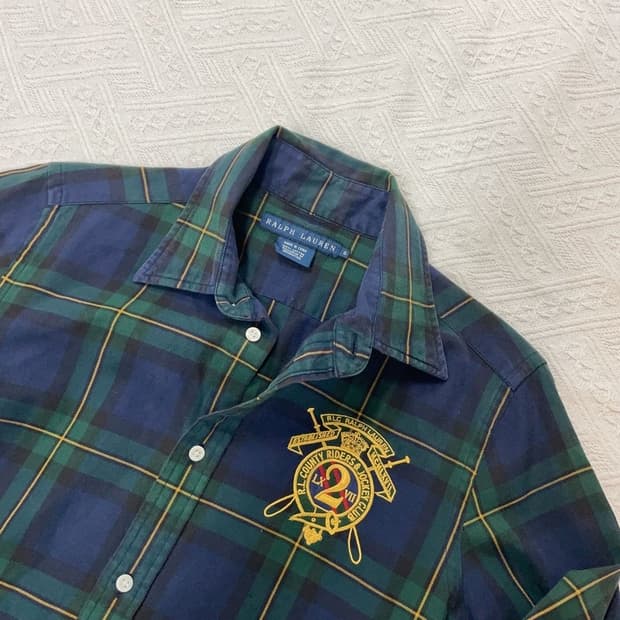 [90] 폴로랄프로렌 여자 체크 셔츠