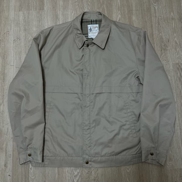 런던포그 클래식 로고 카라 바람막이 자켓 XL/105 