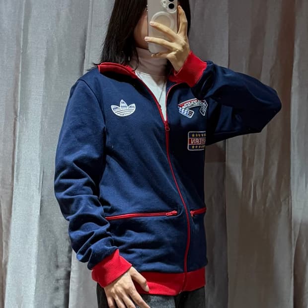 L 아디다스 바이에르뮌헨 패치 트랙탑