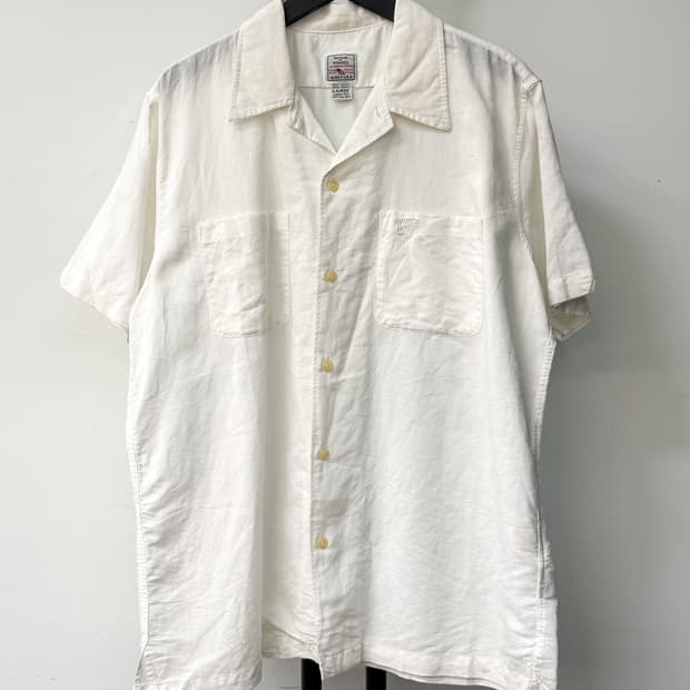 아비렉스 투포켓 리넨 셔츠