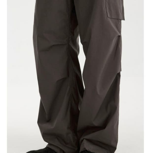 (L) youth 유스 스트링 카고 팬츠 브라운