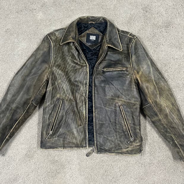 빈티지 가죽자켓