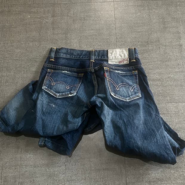 Edwin 에드윈 올드스쿨보헤미안펑크 핀터깔y2k 웨스턴팬츠