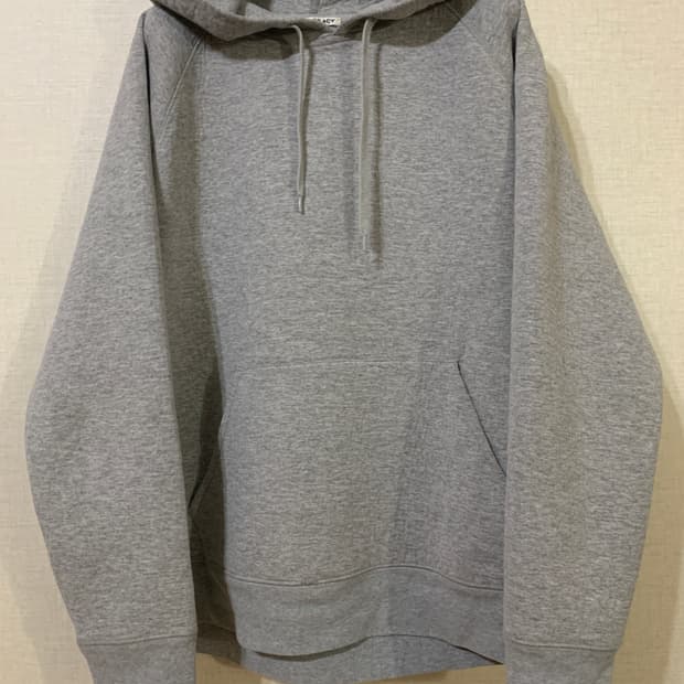 아워레가시/텍스처 코튼 스쿠바 멜란지그레이 후드 /48