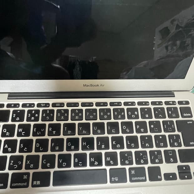 MacBook Air 11 2012 일본어 JIS 히라가나 키보드
