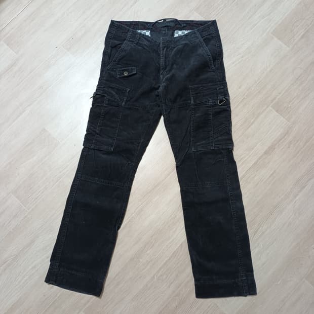 리치몬드 RICHMOND 골덴 카고 팬츠 32