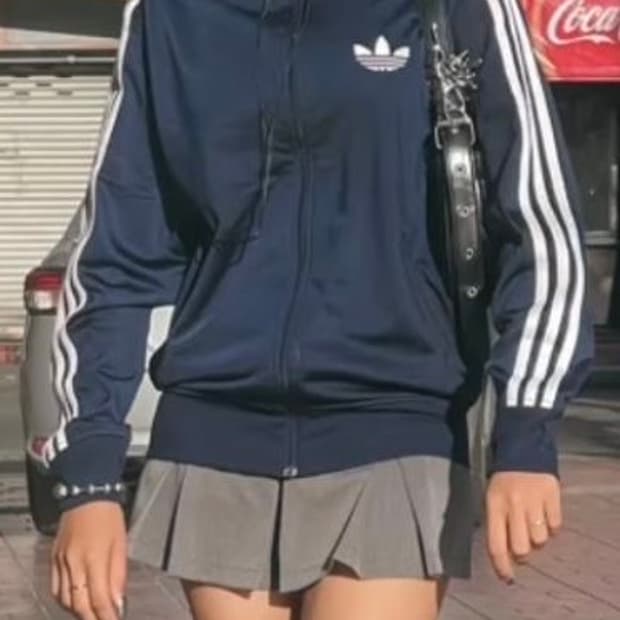 아디다스 빈티지 y2k 져지 블랙 구파져지 파이어버드 삼선 대대장 핀터