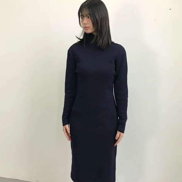 Jean Paul Gaultier Wool Knit Dress