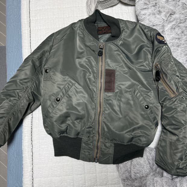 토이즈맥코이 버즈릭슨 알버트터너 MA-1 S사이즈 실착 2회정도 판매요