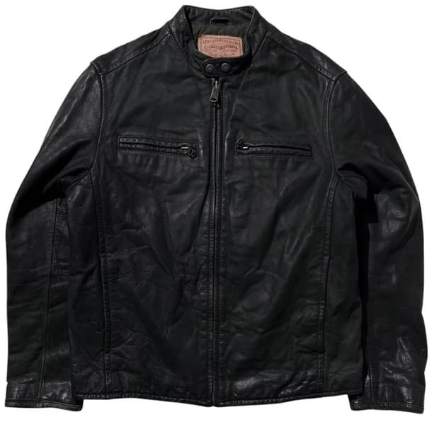 리바이스 레더 바이커 자켓