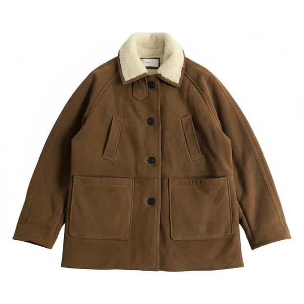 닐바이피 무스탕 하프 코트 