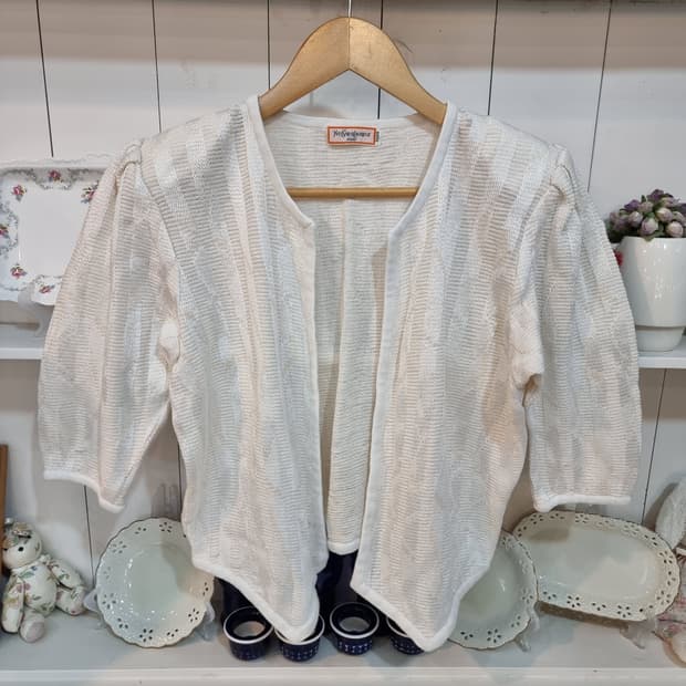 (Yves Saint Laurent/입생로랑) 니트 볼레로 가디건