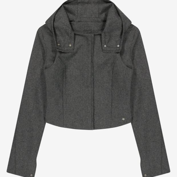 오호스 레이어드 볼레로 울 자켓